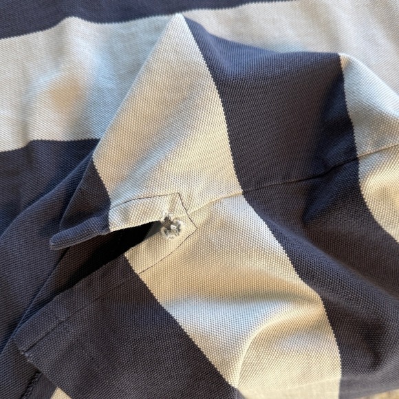 Polo Ralph Lauren Men's Striped Short Sleeve Polo Shirt XX Large Navy Blue - Picture 7 of 9